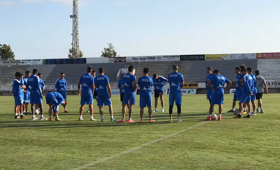 El Atlético Baleares en Sa Pobla