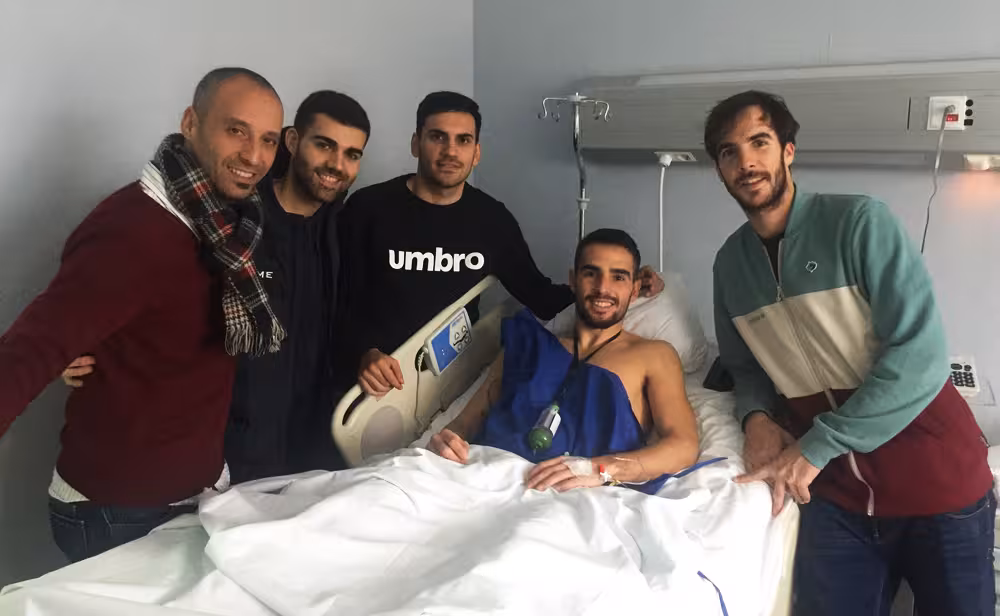 Chicho operado con éxito