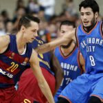 Triunfo de Oklahoma con 10 puntos de Álex Abrines ante Wolves