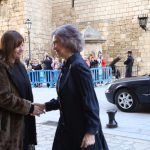 La Reina Sofía asiste a la misa para conmemorar a Ramón Llull