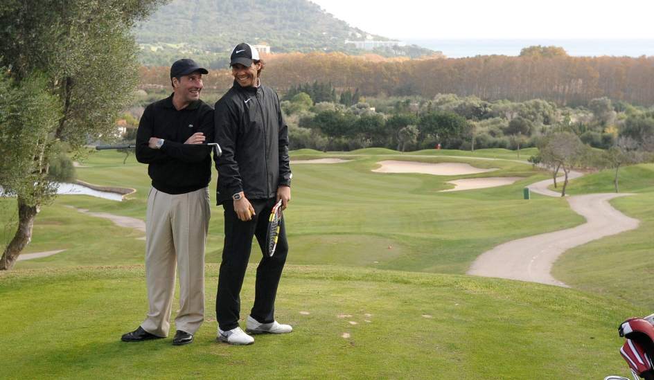 rafa nadal y jose maria olazabal