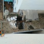 Se derrumba parte de un edificio abandonado en Palma