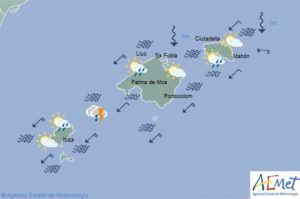 EL TIEMPO/ Sigue el cielo tapado en Baleares