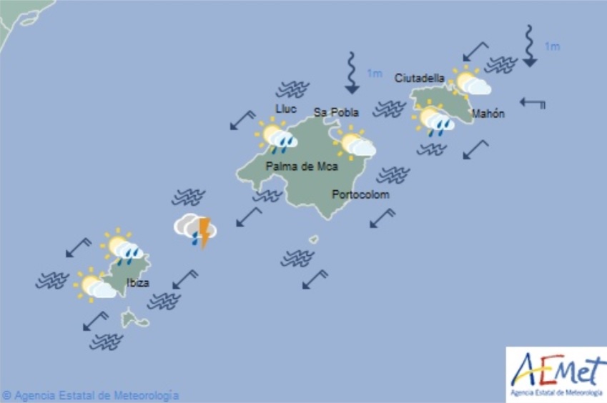 EL TIEMPO/ Sigue el cielo tapado en Baleares