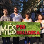 Mallorquines en la Diada de Catalunya