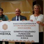 Asima entrega 4.000 euros del III Foro de Educación Innovadora a la Fundación Vicente Ferrer