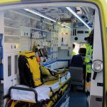 Herido un motorista tras chocar con un vehículo en Eivissa