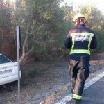 Dos heridos en un accidente de tráfico en Santa Margalida