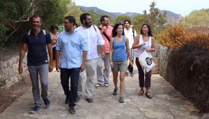 Excursión del Govern balear a Cabrera para celebrar el 25 aniversario del Parque Nacional Marítimo-Terrestre