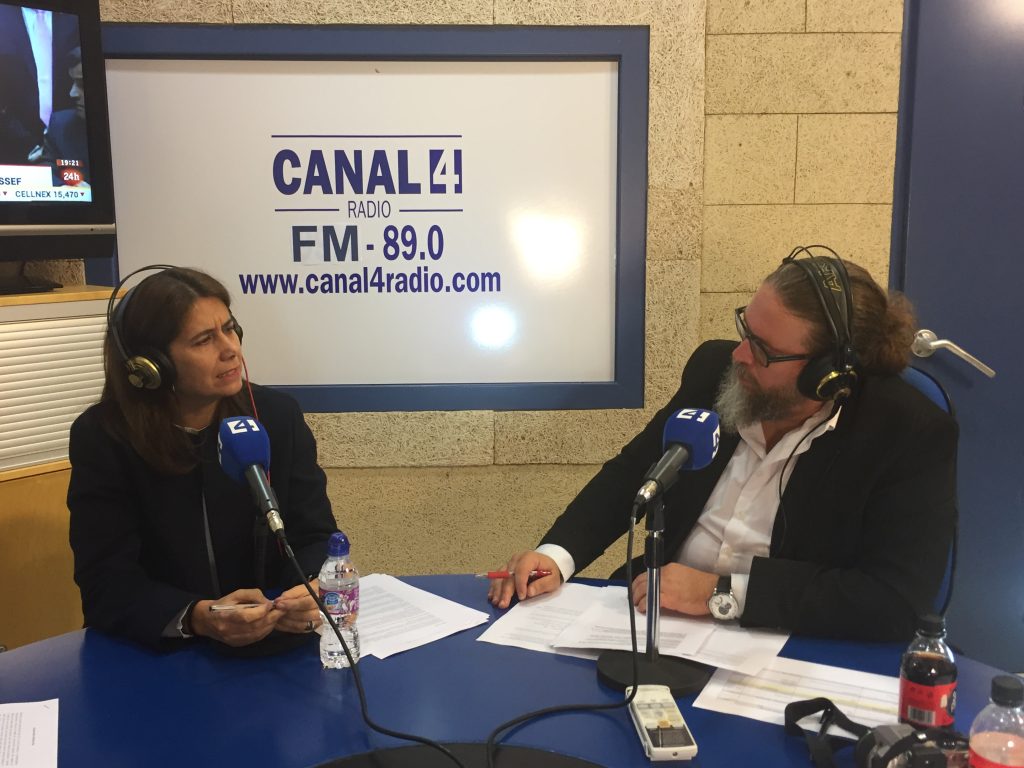 Ariadna Blanco, La Honda Eduardo de la Fuente Canal4 Ràdio