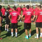 El Real Mallorca ya prepara el partido del sábado ante el Real Zaragoza