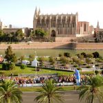 Medio Palma colapsada por el maratón del domingo