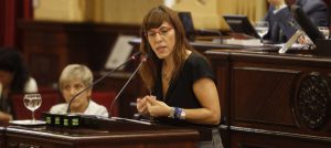 Laura Camargo en el Parlament