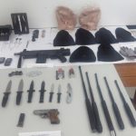 Dos detenidos por tenencia ilícita de armas y amenazas con arma blanca en Eivissa