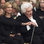 La Infanta Cristina regresa al Palacio Real cuatro años después