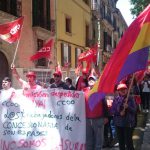 Multitudinaria protesta en Palma para reclamar empleo y salario dignos