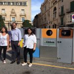 Emaya pone en marcha el nuevo servicio de recogida selectiva en el centro de Palma