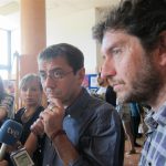 La candidatura "Podemos para todas" suspende un acto con Juan Carlos Monedero...
