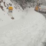 La nieve obliga a cerrar dos carreteras de la Serra de Tramuntana