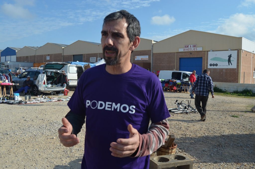 Tomás Fernández, Podemos
