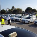 Centenares de taxistas de la Part Forana se congregan en Son Moix