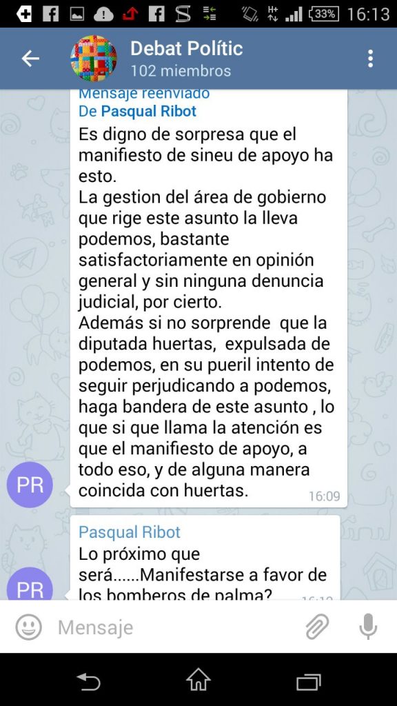 Pascual Ribot ataca a Xelo Huertas