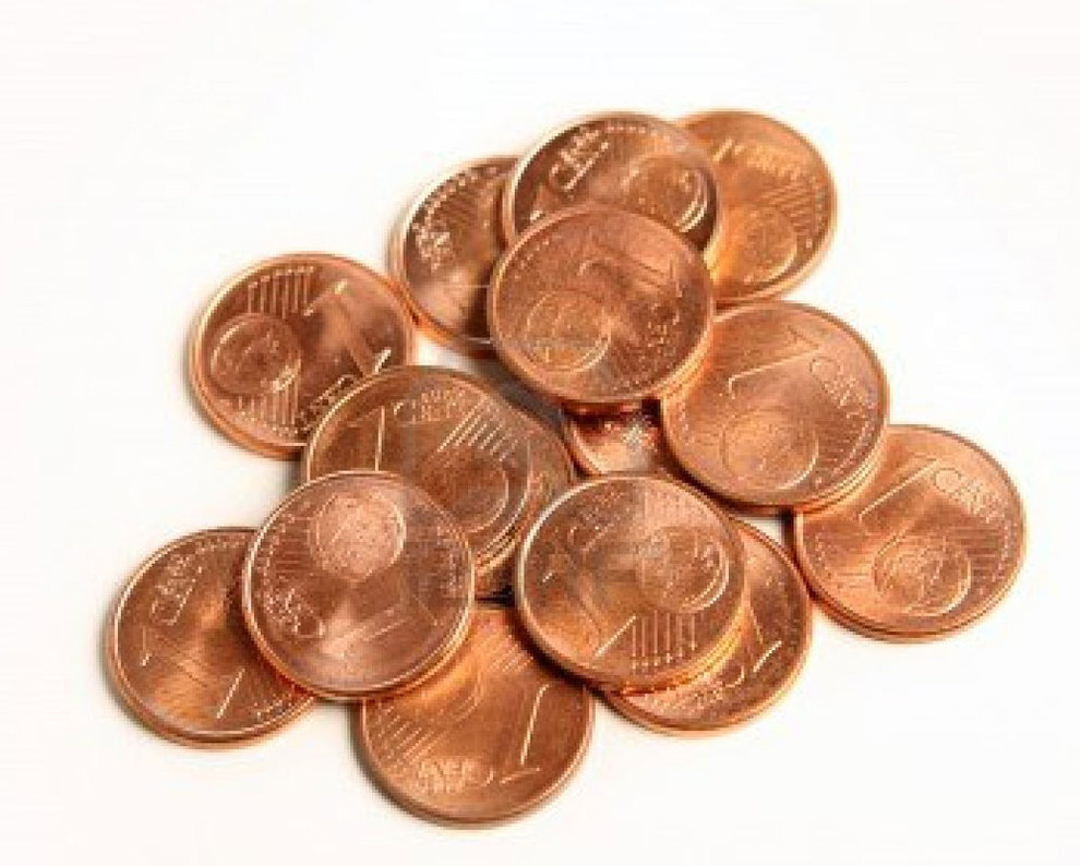 monedas 1 centimo de euro