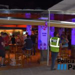La Policía Local levanta otras 19 actas en la Playa de Palma, algunas a locales reincidentes