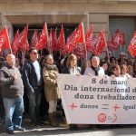 Concentración en Palma para conmemorar a las mujeres