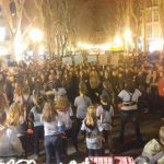 Unas 400 personas se concentran en Palma para pedir la "libertad" de "los presos políticos"