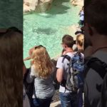 Detenido un español por bañarse desnudo en la Fontana di Trevi de Roma