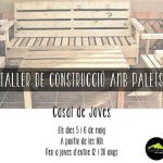 Puigpunyent organiza un taller de muebles con palets