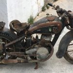 La Policía Nacional recupera una motocicleta robada de la Primera Guerra Mundial