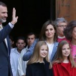La Familia Real celebra el domingo de Pascua con los mallorquines