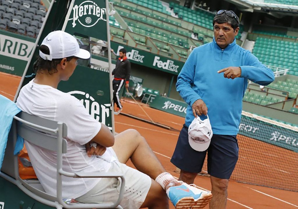 Rafa Nadal y Toni Nadal