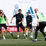 Bale y Carvajal vuelven a entrenar con el grupo en Valdebebas