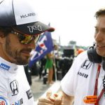 Primera toma de contacto de Alonso con el Ligier en Motorland