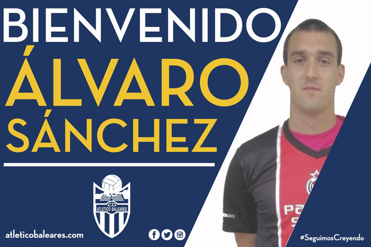 Álvaro Sánchez llega al Atlético Baleares