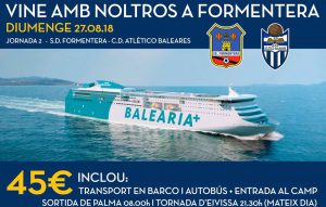 Baleares desplazamiento a Formentera