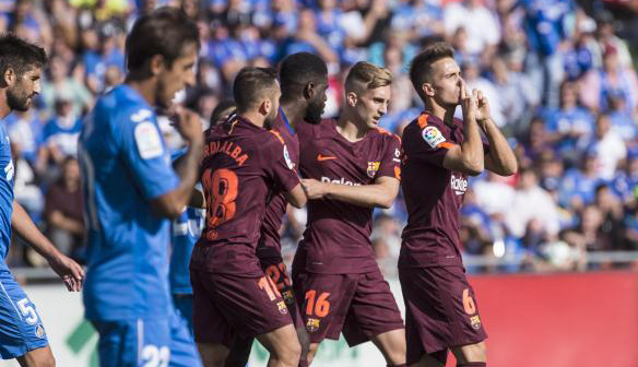 El Barça gana en Getafe