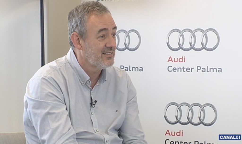 José Tirado en Fora de Joc de Audi Center Palma