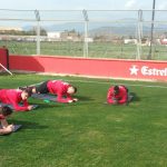 Brandon, Lago Junior, Ansotegi y Vallejo entrenan al margen del grupo