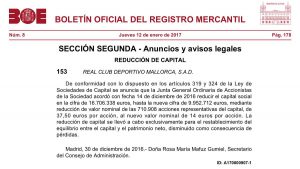 reducción de capital