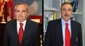 Los doctores Tomeu Marí y Teo Cabanes