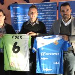 El Palma Futsal presenta a Éder en la sede de Globalia