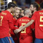 La selección española parte hacia el Estadio de Kazan