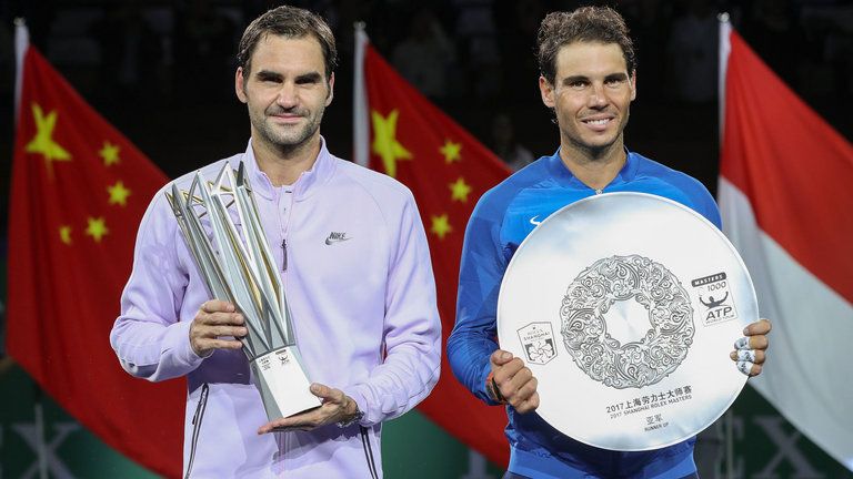 Federer gana a Nadal en Shanghai