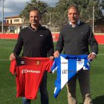 Pepe Gálvez y Ziege ya "calientan" el derbi en la Ciudad Deportiva de Son Bibiloni