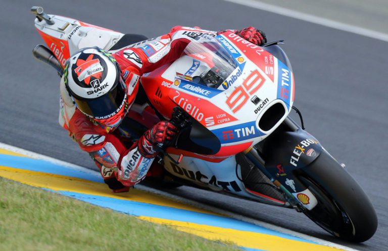 Lorenzo mejora con la Ducati