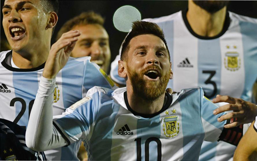 Messi mete a Argentina